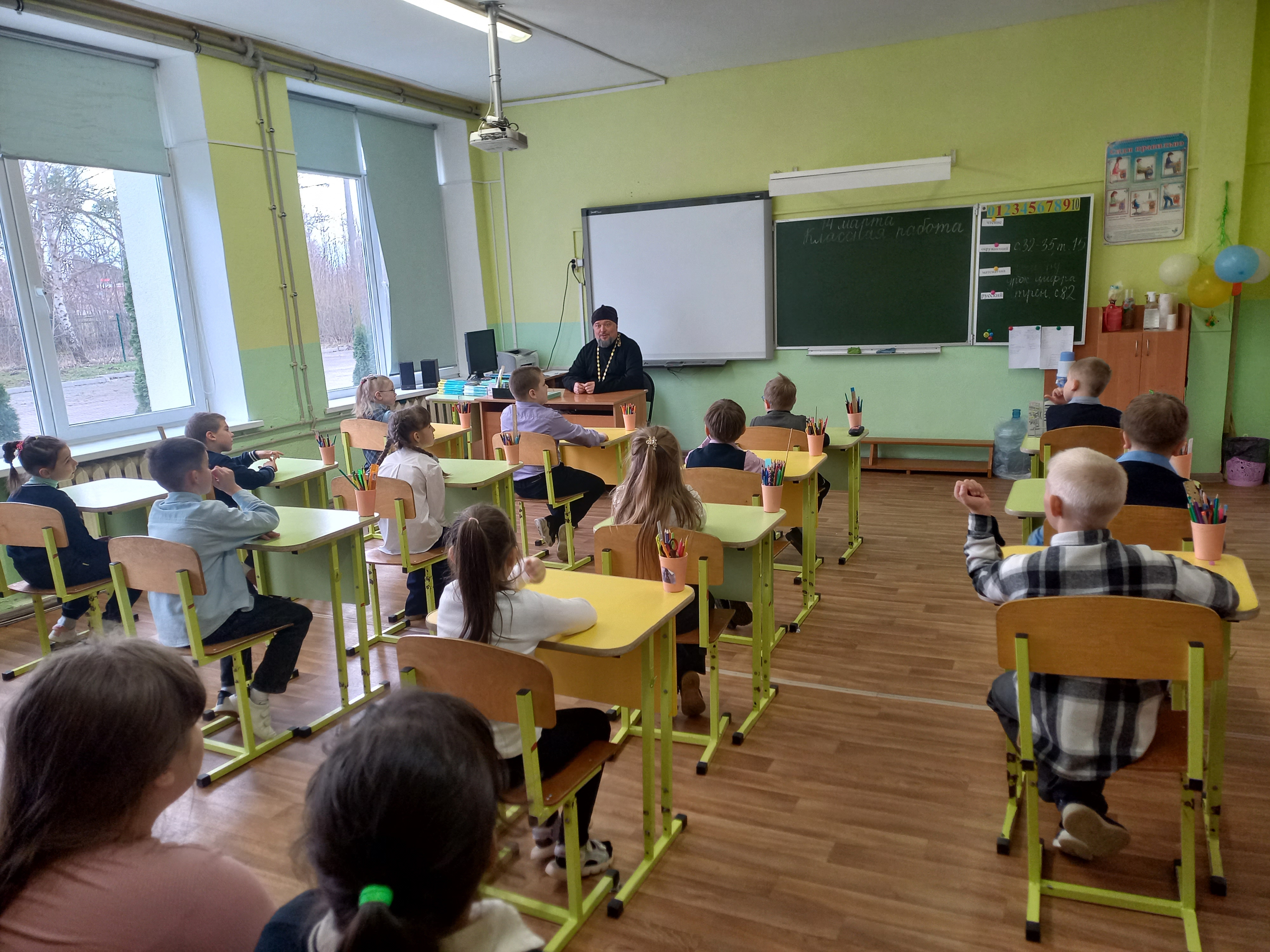 Встреча с духовенством.